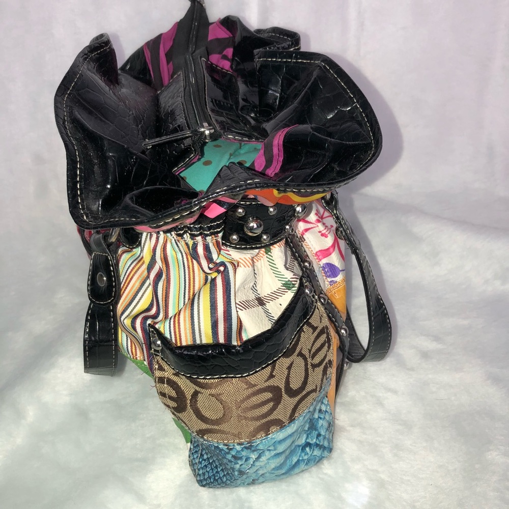 Cute Colorful Mixed Pattern Purse - Picture 5 of 6